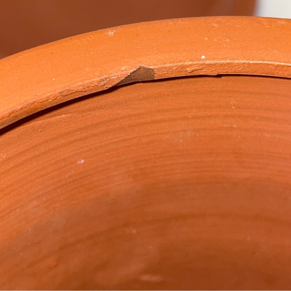 Japanese Tokoname Redware Flying Dragon in Cloud Covered Pot Jar 5 1/2" - Picture 10 of 14